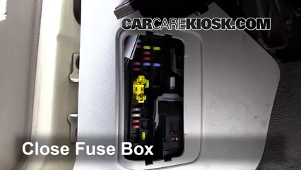 Interior Fuse Box Location: 2007-2009 Chrysler Aspen - 2008 Chrysler